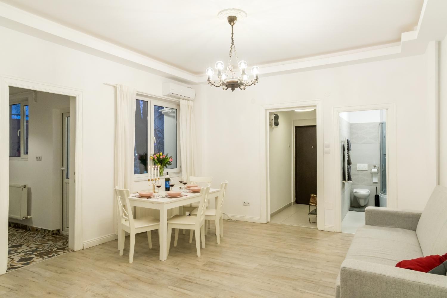 Appartement White Nights Of Old Town Bucarest Extérieur photo